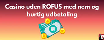 Casino Sider Uden RoFUS - Find Dine Favoritter